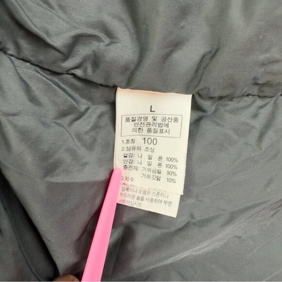 The North Face Men's Size Large 700 Goose Down Fill Puffer Vest Red/Black - Picture 3 of 15